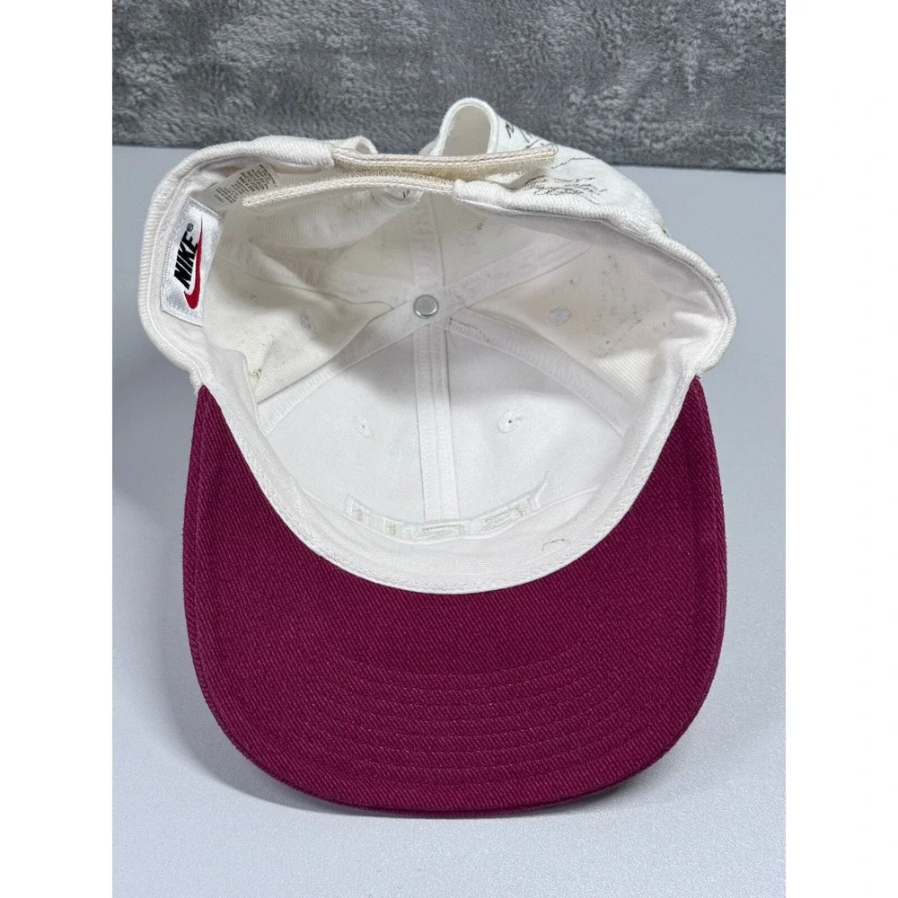 Florida State University Seminoles Nike Dri-Fit Adjustable Hat NCAA White FSU